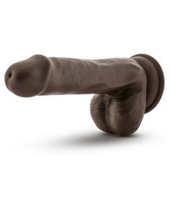 Loverboy Top Gun Tommy Realistic 6 In. Dildo With Balls Brown