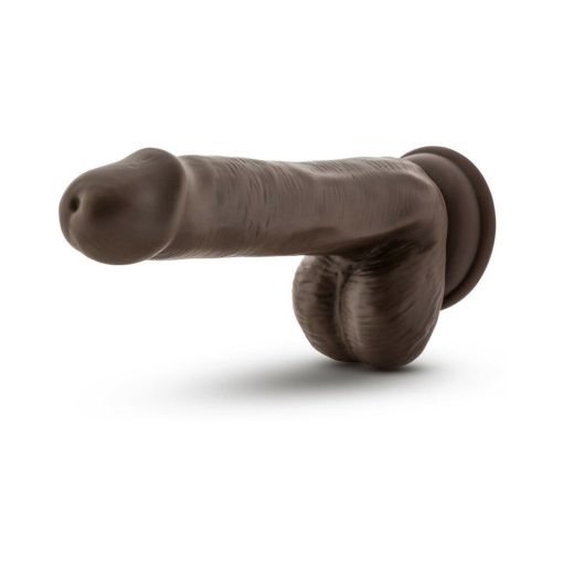 Loverboy Top Gun Tommy Realistic 6 In. Dildo With Balls Brown - Image 4
