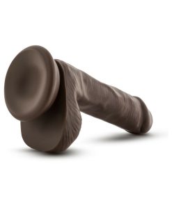 Loverboy Top Gun Tommy Realistic 6 In. Dildo With Balls Brown