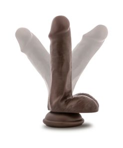 Loverboy Top Gun Tommy Realistic 6 In. Dildo With Balls Brown