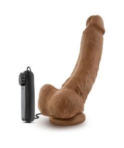 Loverboy The Boxer Remote-Controlled 9 In. Vibrating Dildo With Balls Tan