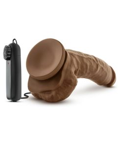 Loverboy The Boxer Remote-Controlled 9 In. Vibrating Dildo With Balls Tan