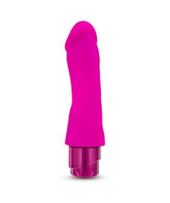 Luxe Marco 7.75 In. Silicone Vibrating Dildo Pink