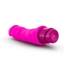 Luxe Marco 7.75 In. Silicone Vibrating Dildo Pink