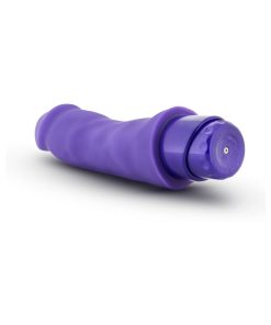 Luxe Marco 7.75 In. Silicone Vibrating Dildo Purple