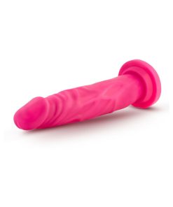 Neo 7.5 In. Dual Density Dildo Neon Pink
