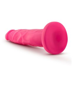 Neo 7.5 In. Dual Density Dildo Neon Pink