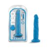 Neo 7.5 In. Dual Density Dildo Neon Blue