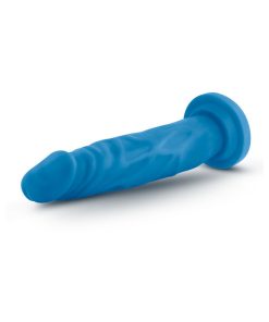 Neo 7.5 In. Dual Density Dildo Neon Blue