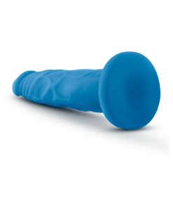 Neo 7.5 In. Dual Density Dildo Neon Blue