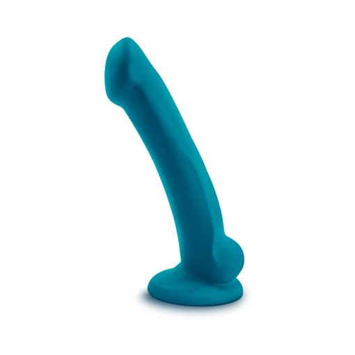 Temptasia Reina 7 In. Silicone Dildo Teal - Image 2