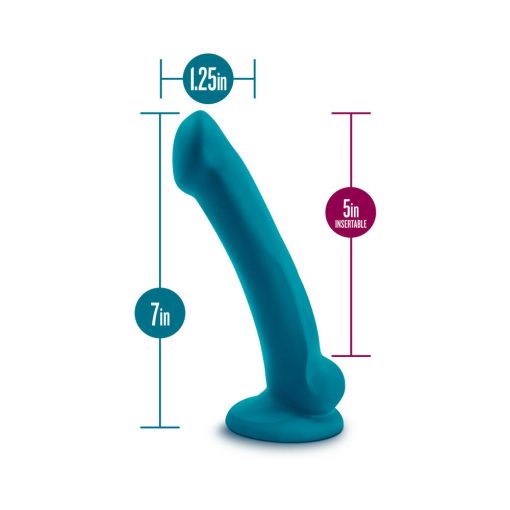 Temptasia Reina 7 In. Silicone Dildo Teal - Image 8