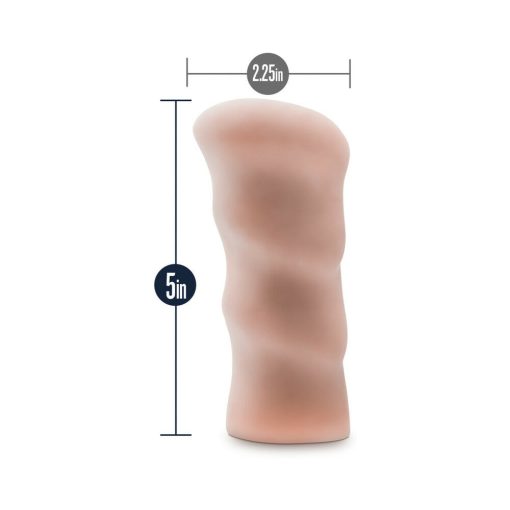X5 Men Ass Stroker Beige - Image 7