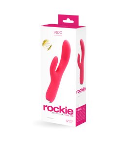 Vedo Rockie Rechargeable Dual Vibe - Foxy Pink