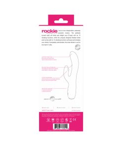 Vedo Rockie Rechargeable Dual Vibe - Foxy Pink