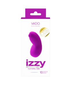 Vedo Izzy Rechargeable Clitoral Vibe - Violet Vixen