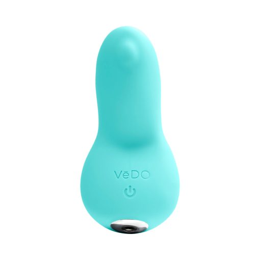 Vedo Izzy Rechargeable Clitoral Vibe - Tease Me Turquoise - Image 4
