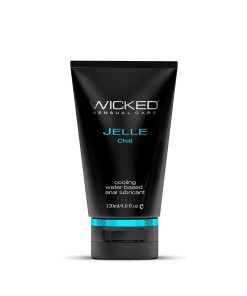 Wicked Jelle Chill Cooling Anal Lubricant 4 Oz.
