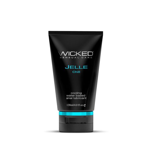 Wicked Jelle Chill Cooling Anal Lubricant 4 Oz.