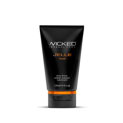 Wicked Jelle Heat Warming Anal Lubricant 4 Oz.