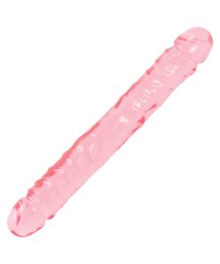 Crystal Jellies - Double Dong Jr. Pink 12In