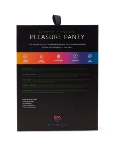 Nu Sensuelle Remote Control Pleasure Panty Black