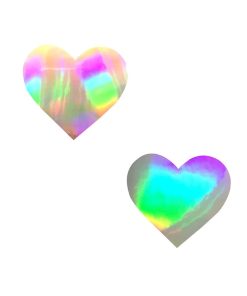 Neva Nude Pasty I Heart U Holographic Set Of 6