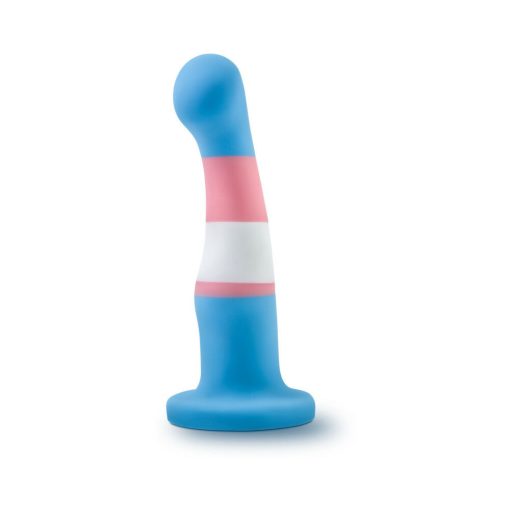 Avant Pride P2 True Blue 6 In. Silicone Dildo - Image 2