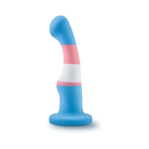 Avant Pride P2 True Blue 6 In. Silicone Dildo - Image 3