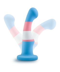 Avant Pride P2 True Blue 6 In. Silicone Dildo