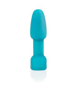 B-Vibe Rimming Petite Rotating And Vibrating Remote Control Plug Teal