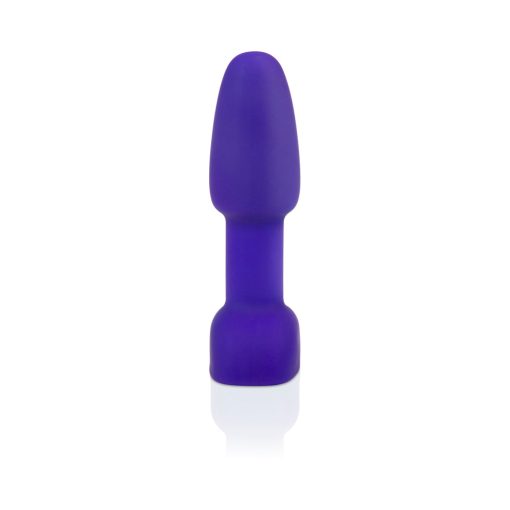 B-Vibe Rimming Petite Rotating And Vibrating Remote Control Plug Purple - Image 4