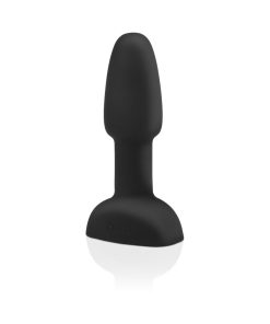 B-Vibe Rimming Petite Rotating And Vibrating Remote Control Plug Black