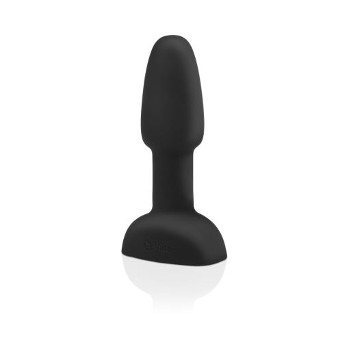 B-Vibe Rimming Petite Rotating And Vibrating Remote Control Plug Black - Image 3