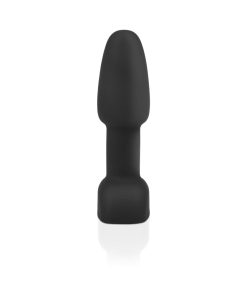B-Vibe Rimming Petite Rotating And Vibrating Remote Control Plug Black