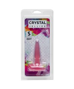 Crystal Jellies - Butt Plug Pink Small