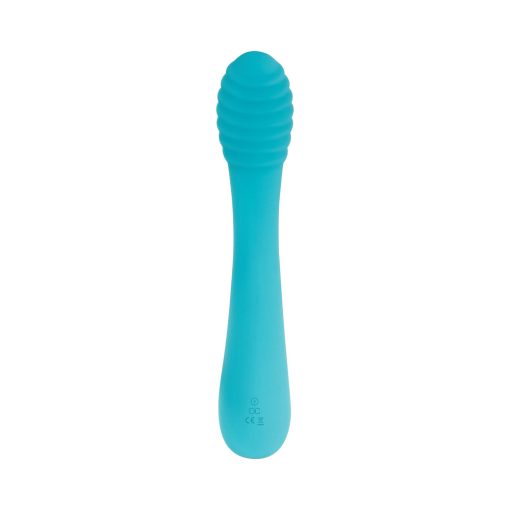 Evolved Aqua Bunny Rechargeable Silicone Rabbit Vibrator Teal - Image 10