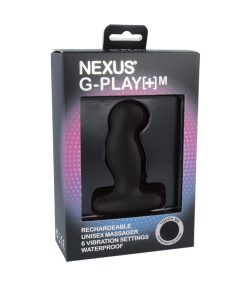 Nexus Gplaysm+ Unisex Vibrator - Black