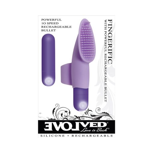 Evolved Fingerific Finger Vibrator – Rechargeable Silicone Clit Stimulator - Image 10