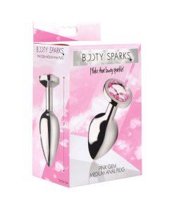 Booty Sparks Pink Gem Anal Plug M