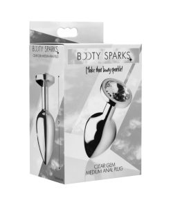 Booty Sparks Clear Gem Anal Plug M
