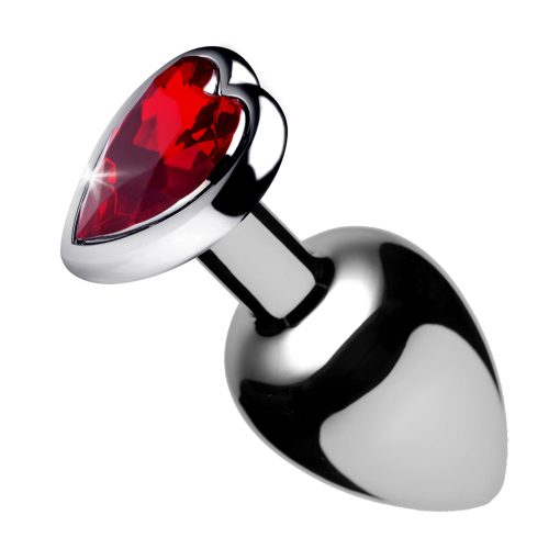 Booty Sparks Red Heart Gem Anal Plug M - Image 2