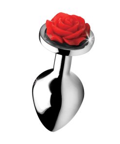 Booty Sparks Red Rose Anal Plug M