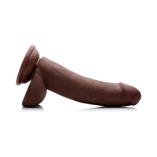 Usa Cocks 8 In. Ameriskin Dual Density Dildo Dark - Image 3