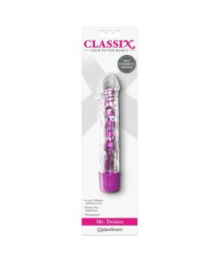 Classix Mr. Twister 6.5 In. Vibrator And Sleeve Set Pink