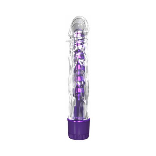 Classix Mr. Twister 6.5 In. Vibrator And Sleeve Set Purple - Image 2