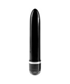 King Cock 6 In. Vibrating Stiffy Realistic Dildo Tan
