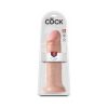 King Cock 12 In. Cock Realistic Dildo With Suction Cup Beige