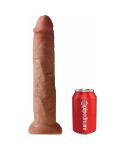 King Cock 13 In. Cock Realistic Dildo With Suction Cup Tan