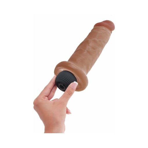 King Cock 7 In. Squirting Cock Realistic Dildo Tan - Image 5